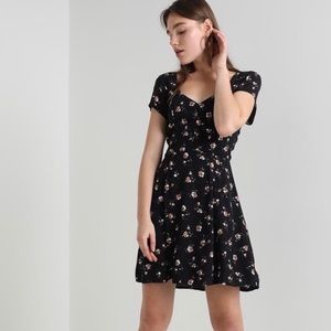 abercrombie floral dress